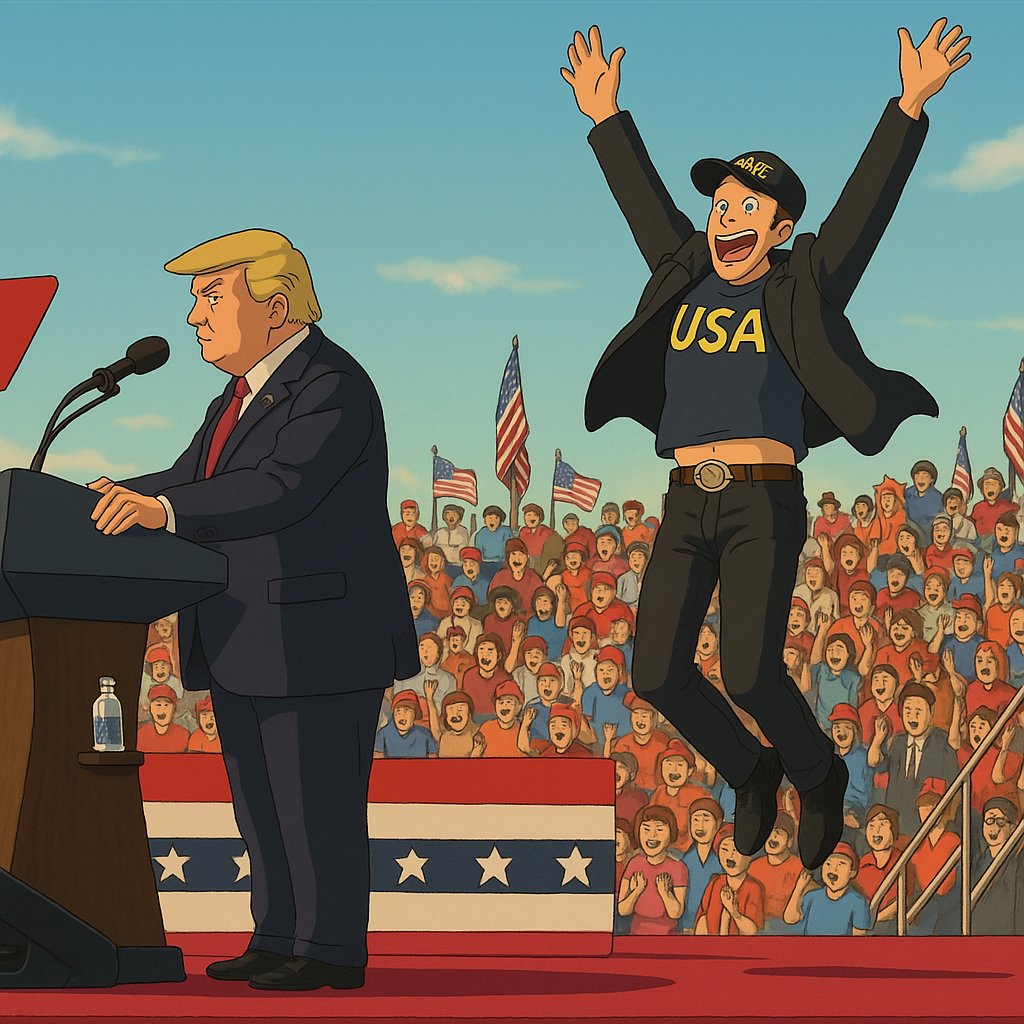 Family portrait transformed into Studio Ghibli style using Ghibli AI generator