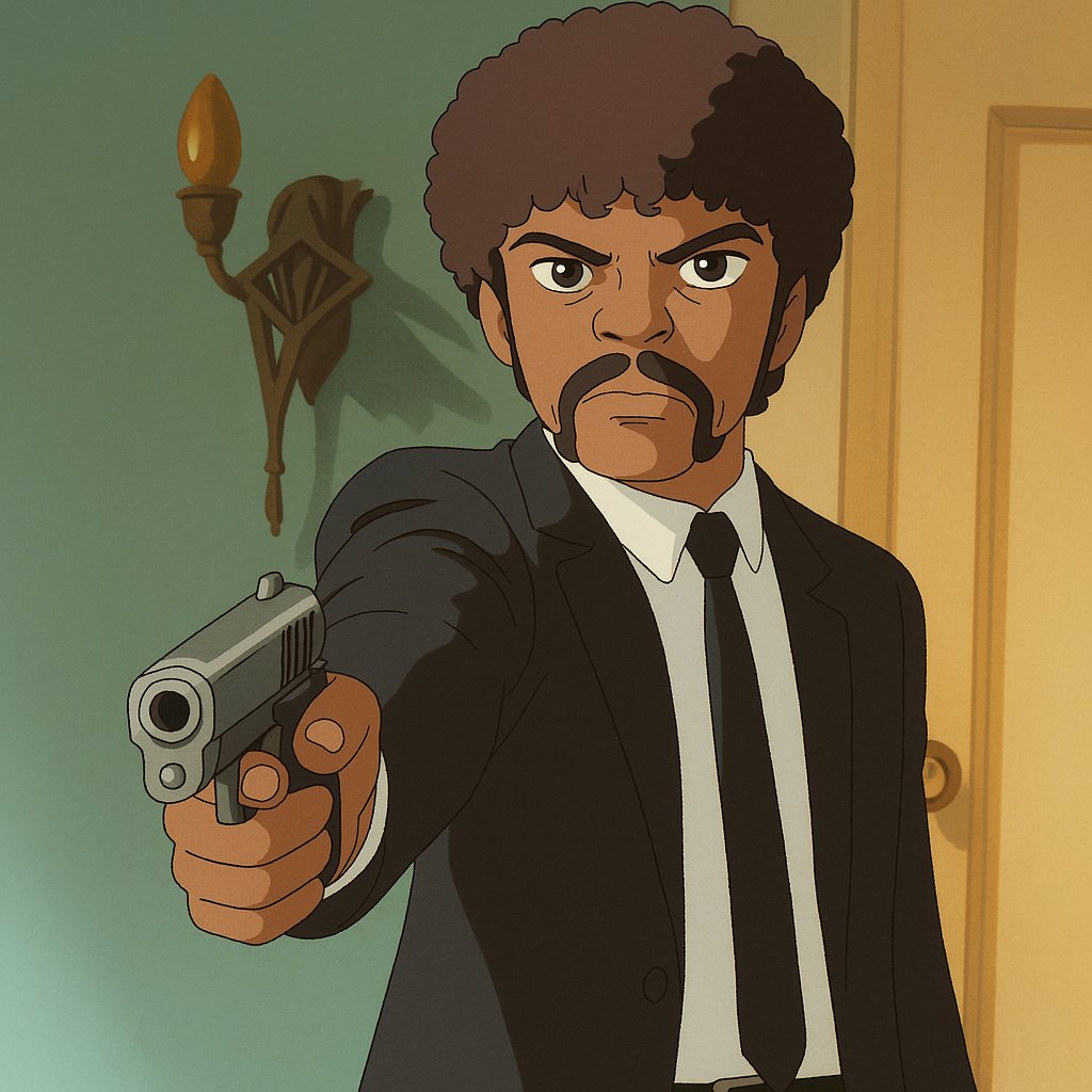 Ghibli AI transformed pet into Studio Ghibli art style