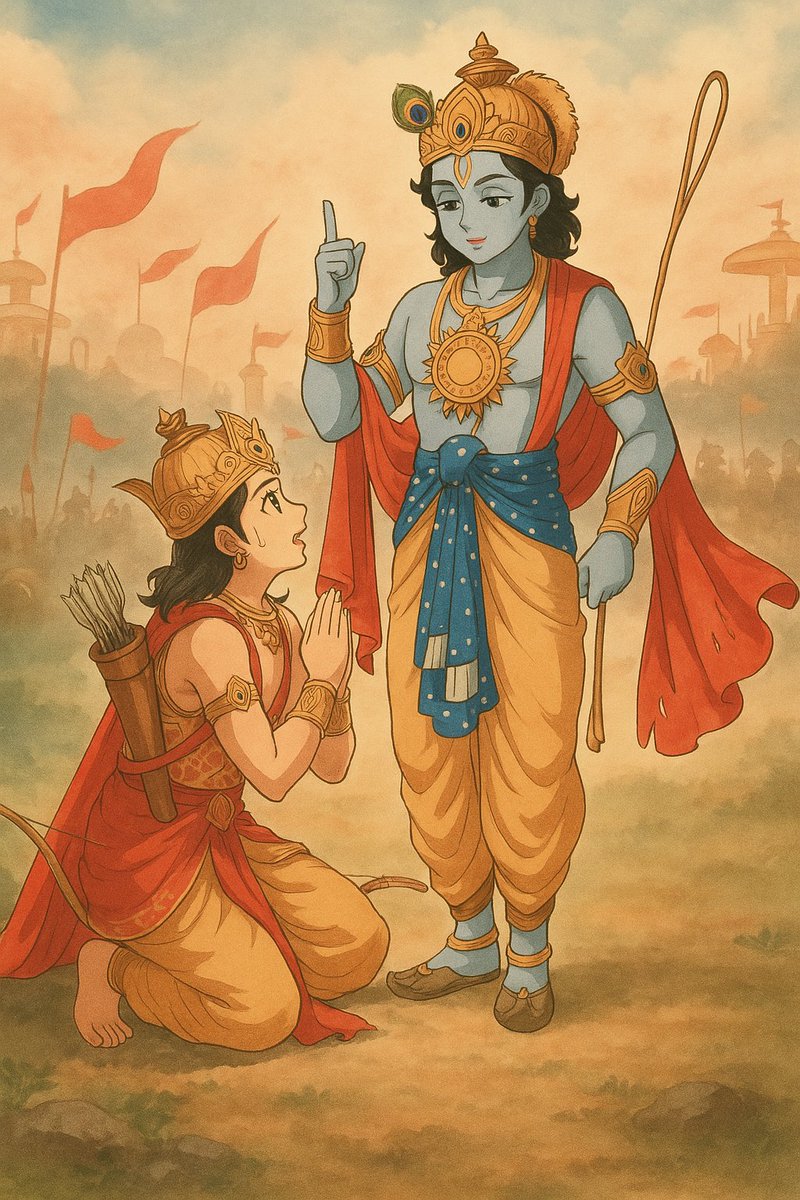 Studio Ghibli-style background scene generation example